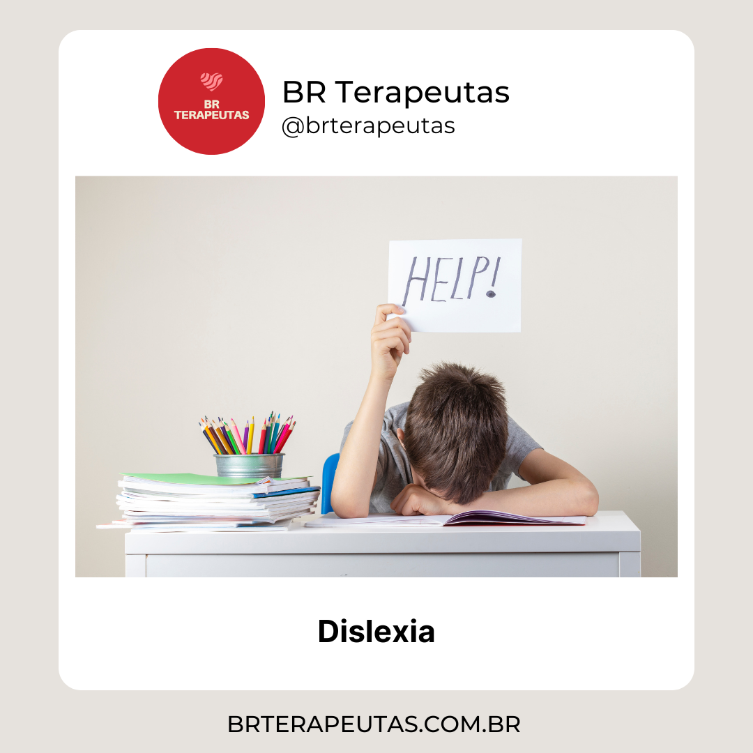 O que é dislexia. Foto de um menino com dislexia