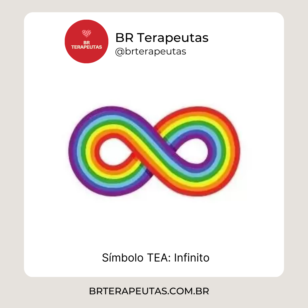 Foto do símbolo do infinito do autismo é uma alternativa moderna que foi criada para inspirar pensamentos de inclusão