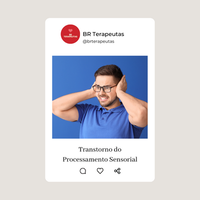 distúrbio do processamento sensorial (TPS) - foto de um homem com hipersensibilidade ao som  - BR Terapeutas